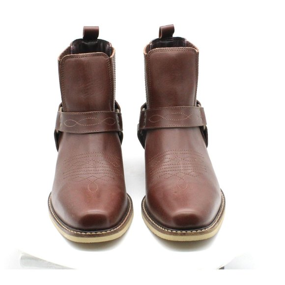 Dingo Men's Black Bart Boots Men's Shoes - Picture 3 of 8